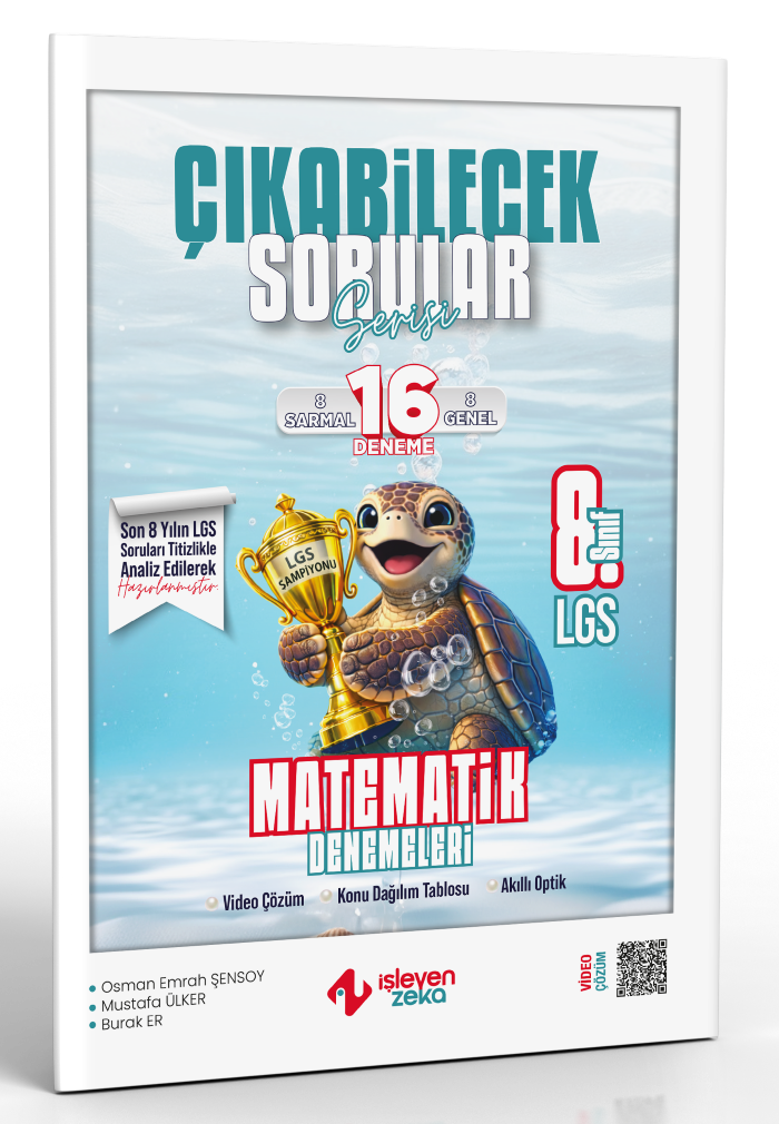 İŞLEYEN ZEKA 8.SINIF ÇIKABİLECEK SRL MATEMATİK- 26